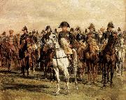 Jean-Louis-Ernest Meissonier Napoleon and his Staff Germany oil painting artist